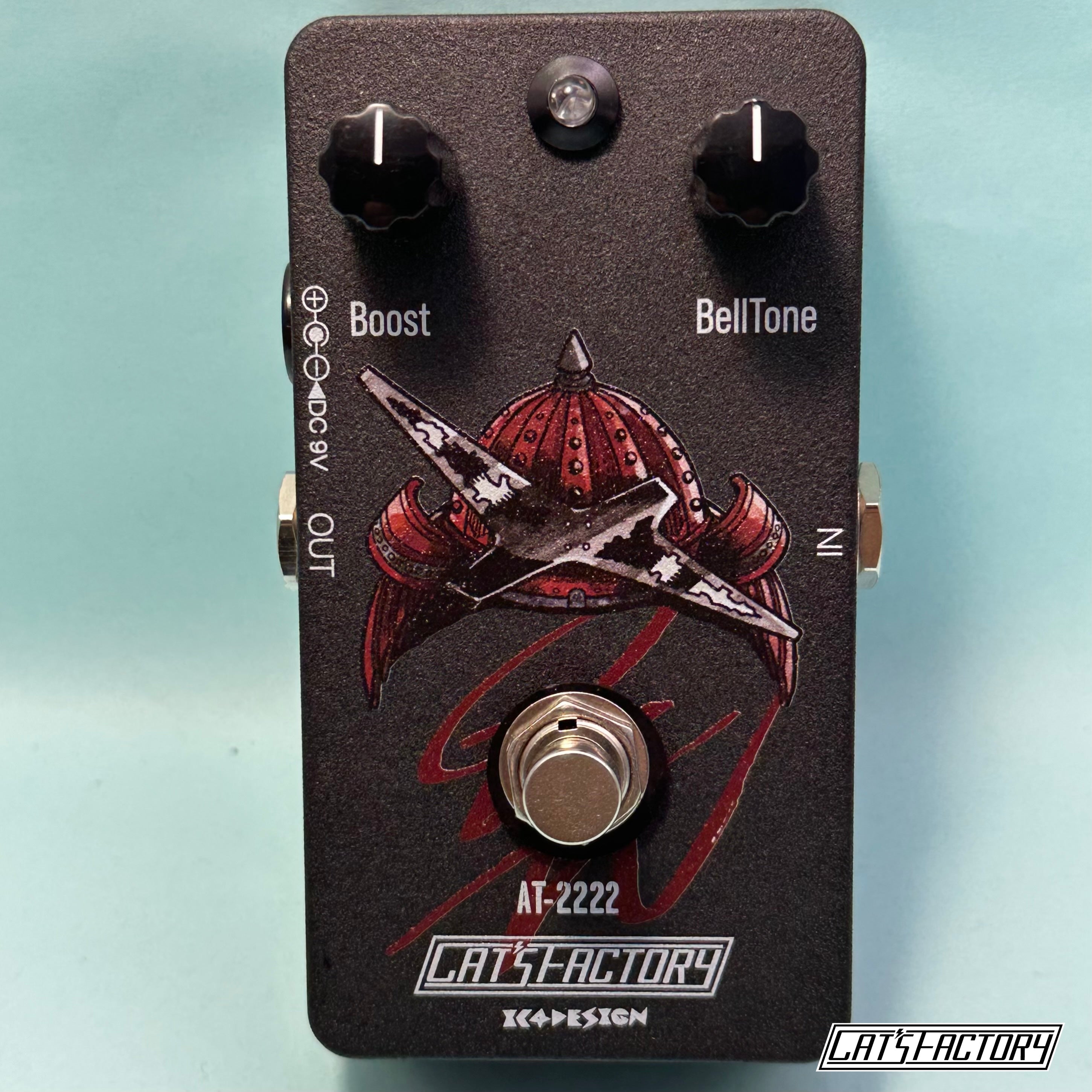 AT-2222 NoiselessCleanBooster 【AKIRA TAKASAKI Signature Pedal】