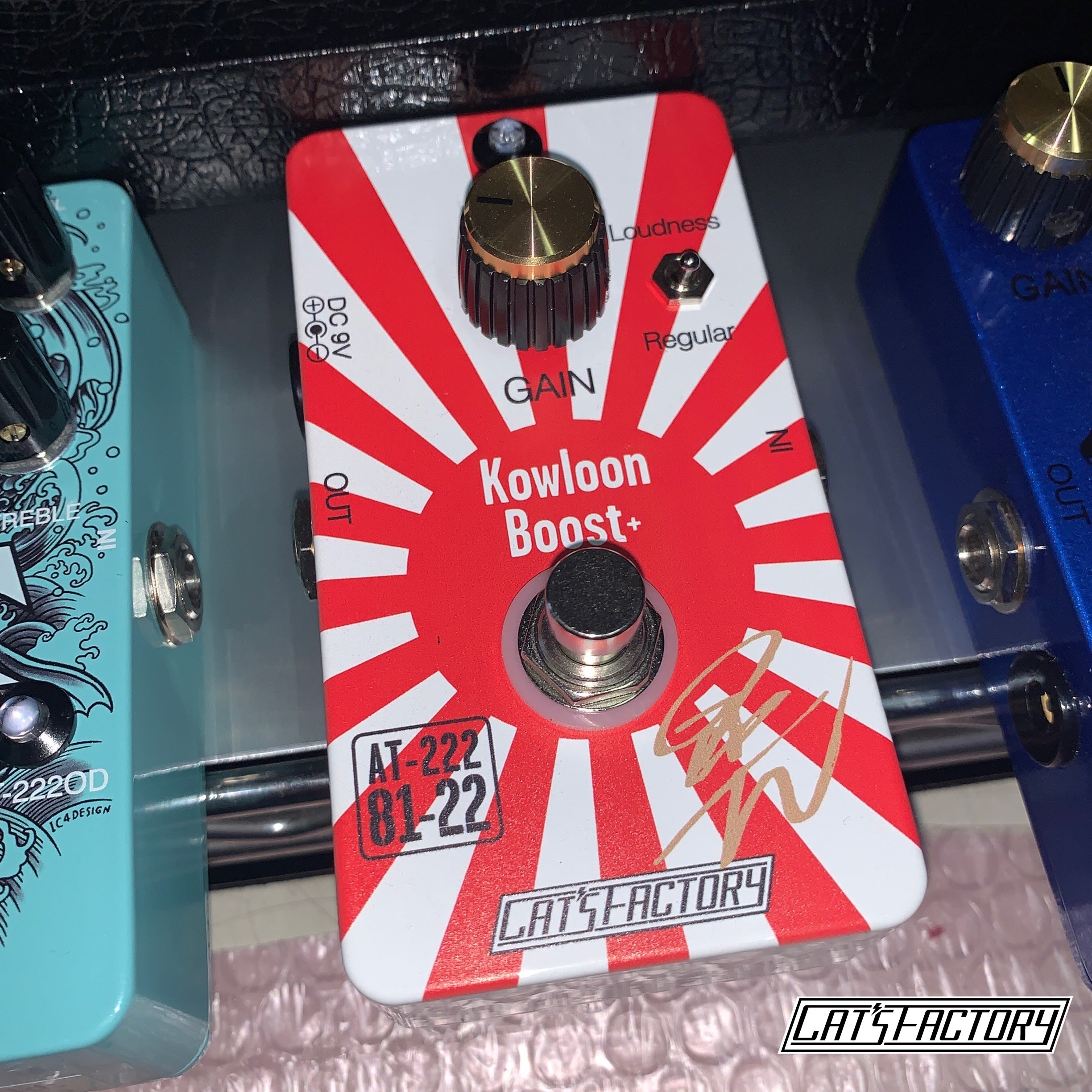 AT-222 CleanBooster【AKIRA TAKASAKI Signature Pedal】