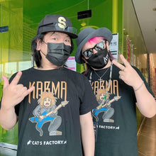 画像をギャラリービューアに読み込む, Cat'sFACTORY Tシャツ KARMA