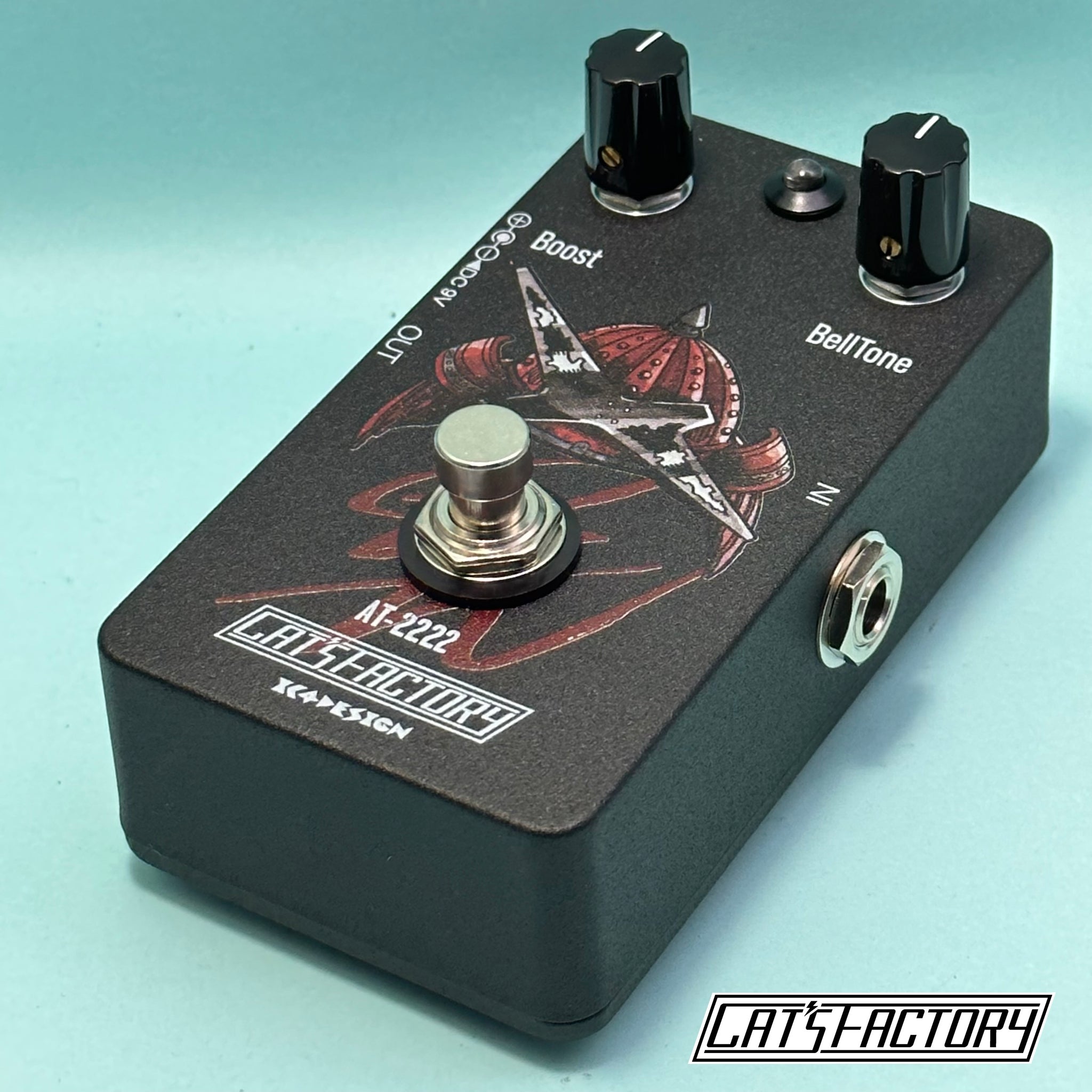 AT-2222 NoiselessCleanBooster 【AKIRA TAKASAKI Signature Pedal】