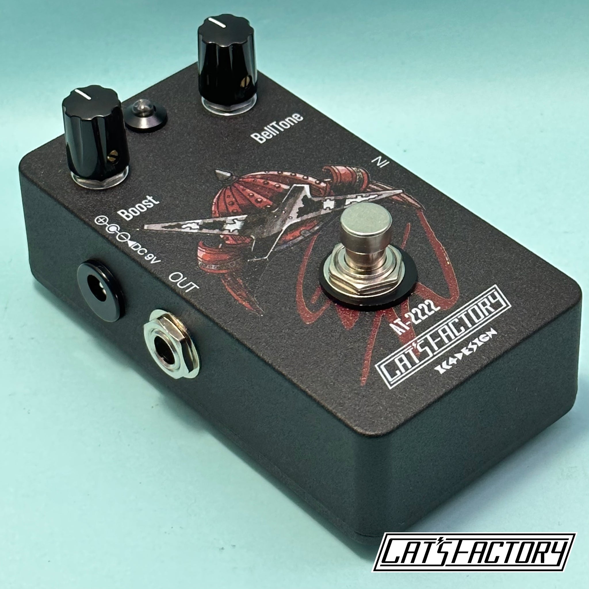 AT-2222 NoiselessCleanBooster 【AKIRA TAKASAKI Signature Pedal 